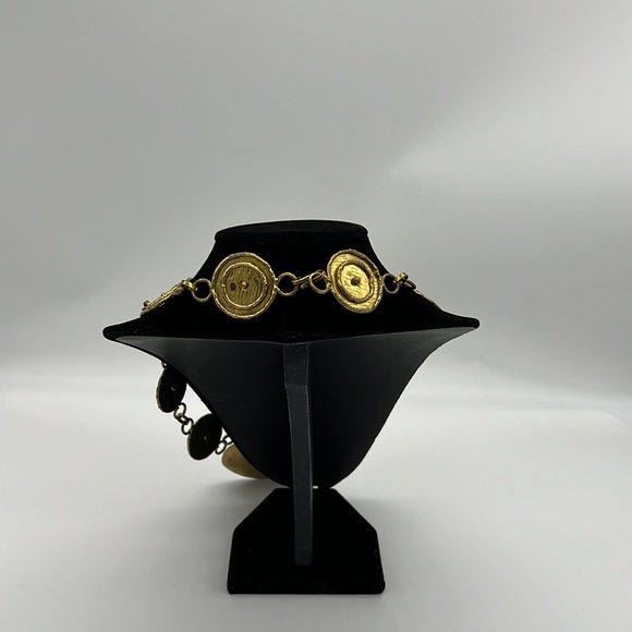 Vintage Hecho en Mexico Exart Mid
Century Modern Brutalist Abstract Necklace - Picture 2 of 4